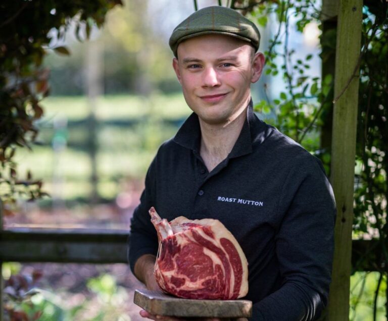 Robert Unwin butcher owner of Roast Mutton Kendal 1024x848 1 768x636